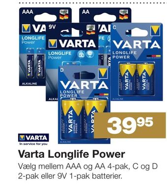 Varta longlife power