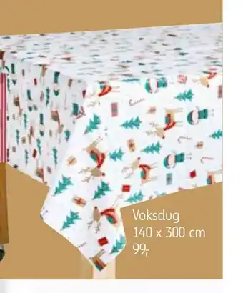 Voksdug