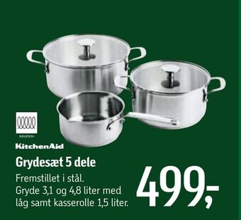 Føtex Grydesæt 5 dele tilbud