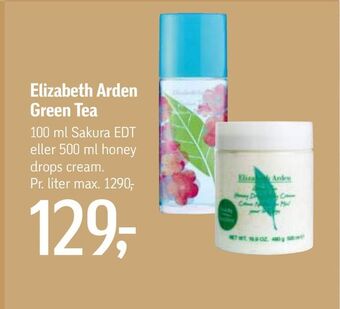 Føtex Elizabeth arden green tea tilbud
