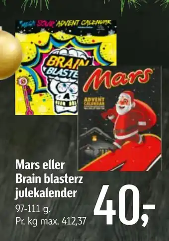 Føtex Mars eller brain blasterz julekalender tilbud