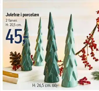 Føtex Juletræ i porcelæn tilbud