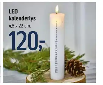 Føtex Led kalenderlys tilbud