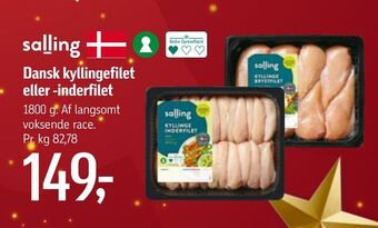 Føtex Dansk kyllingefilet eller -inderfilet tilbud