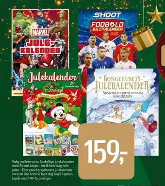 Føtex Vælg mellem vores forskellige julekalendere med 24 små bøger tilbud