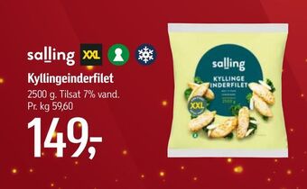Kyllingeinderfilet