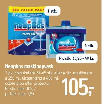Føtex Neophos maskinopvask tilbud