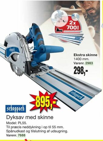 Harald Nyborg Dyksav med skinne tilbud
