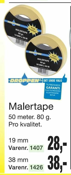 Harald Nyborg Malertape tilbud