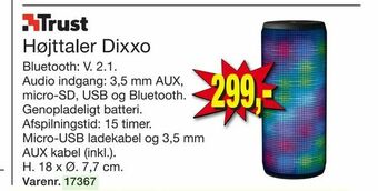 Harald Nyborg Højttaler Dixxo tilbud