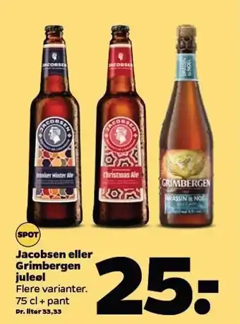 Netto Jacobsen eller grimbergen tilbud