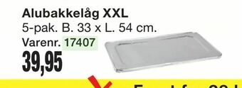 Harald Nyborg Alubakkelåg XXL tilbud