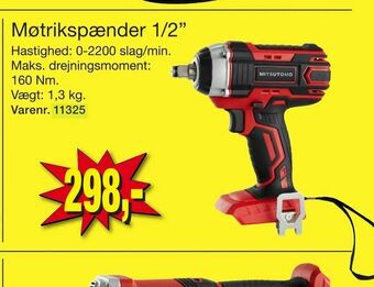 Harald Nyborg Møtrikspænder 1/2" tilbud