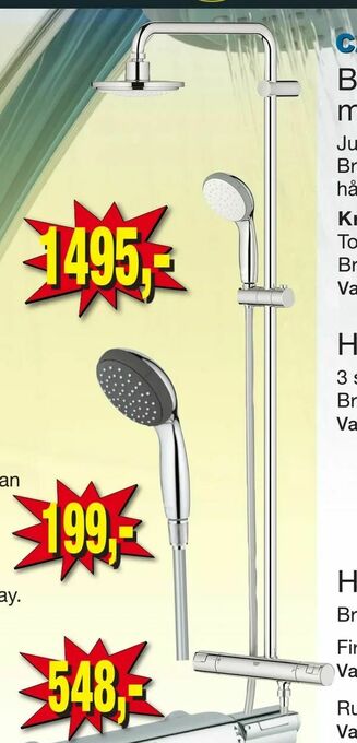 Harald Nyborg Brusesystem tilbud