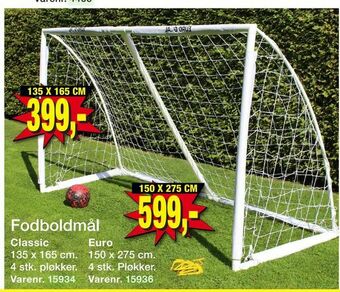 Harald Nyborg Fodboldmål tilbud