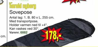 Harald Nyborg Sovepose tilbud