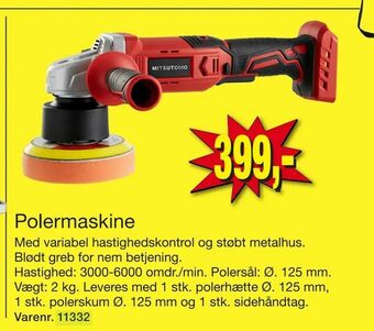 Harald Nyborg Polermaskine tilbud