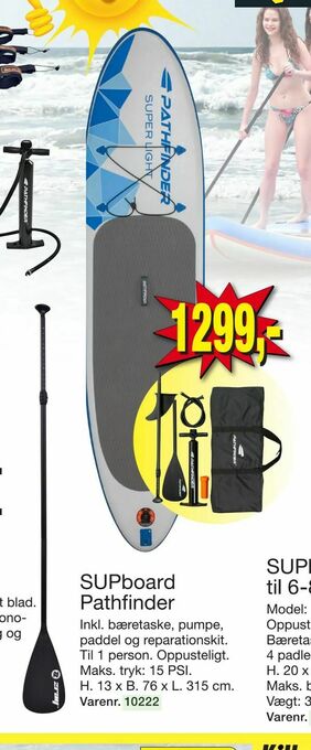 SUPboard Pathfinder