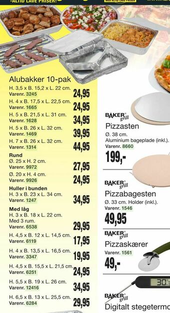 Harald Nyborg Alubakker 10-pak tilbud