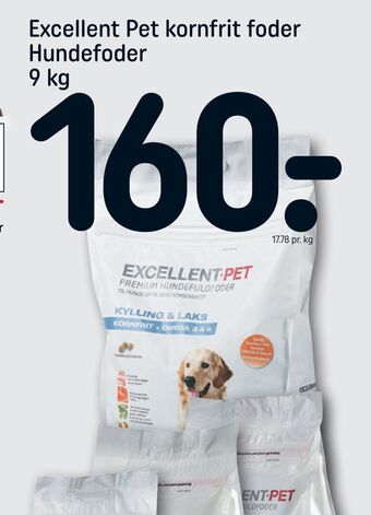 REMA 1000 Excellent pet kornfrit foder hundefoder tilbud