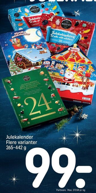 REMA 1000 Julekalender tilbud