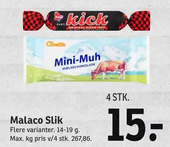 SPAR Malaco slik tilbud