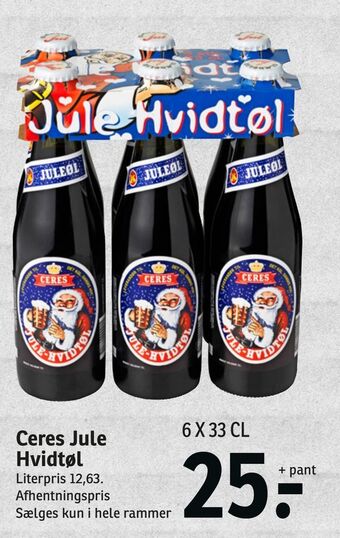 Ceres jule hvidtøl