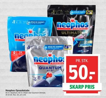 SPAR Neophos opvasketabs tilbud