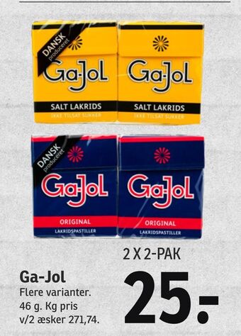 SPAR Ga-jol tilbud