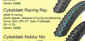 Harald Nyborg Cykeldæk Racing Ray tilbud