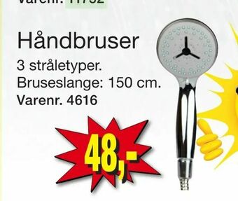 Harald Nyborg Håndbruser tilbud