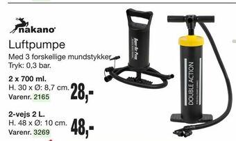 Harald Nyborg Luftpumpe tilbud