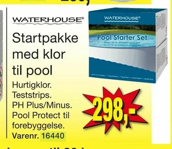 Harald Nyborg Startpakke med klor til pool tilbud