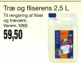 Harald Nyborg Træ og fliserens 2,5 L tilbud
