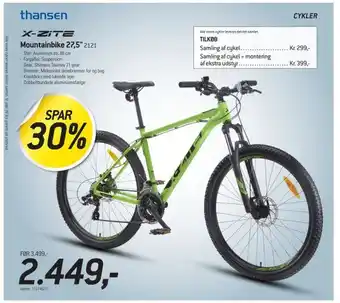 Thansen Mountainbike 27,5" 2121 tilbud
