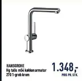 Johannes Fog Køkken armatur tilbud