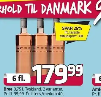 Fleggaard Bree 6 fl. tilbud