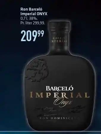 Fleggaard Ron barcelo imperial onyx tilbud