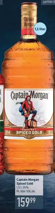 Fleggaard Captain morgan spiced gold tilbud