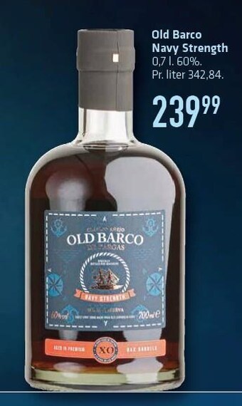 Fleggaard Old barco navy strength tilbud