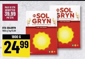Løvbjerg Ota solgryn tilbud