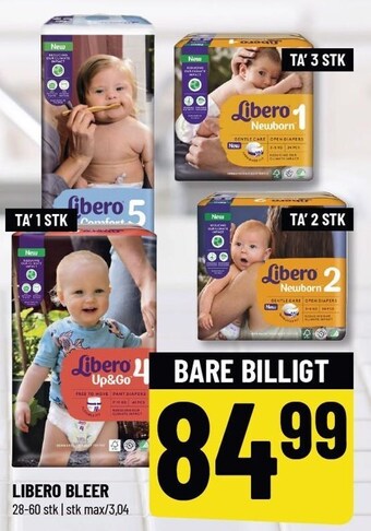 Løvbjerg Libero bleer tilbud