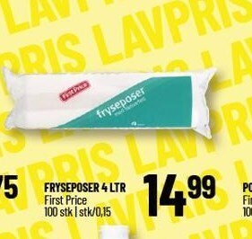 Løvbjerg Fryseposer 4 ltr tilbud