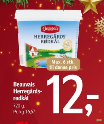 Føtex Beauvais rødkål-syltet tilbud