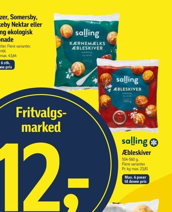 Føtex Salling æbleskiver tilbud