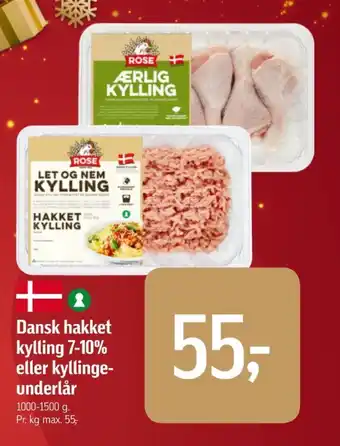 Føtex Rose kyllingeunderlår tilbud