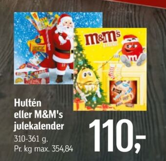 Føtex M&ms julekalender tilbud