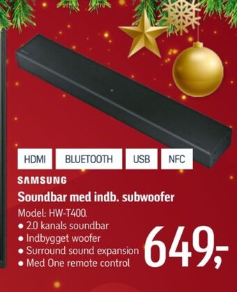 Føtex Samsung soundbar tilbud