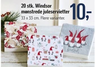 Føtex Windsor servietter tilbud