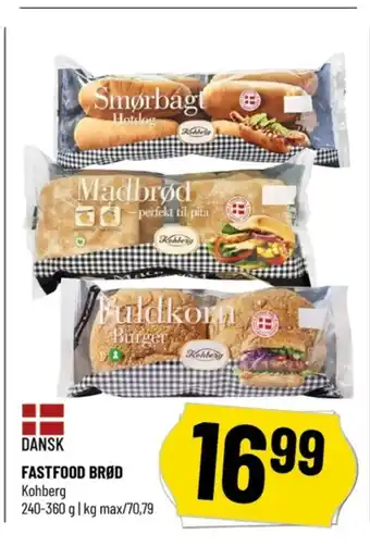 Løvbjerg Kohberg pølsebrød tilbud